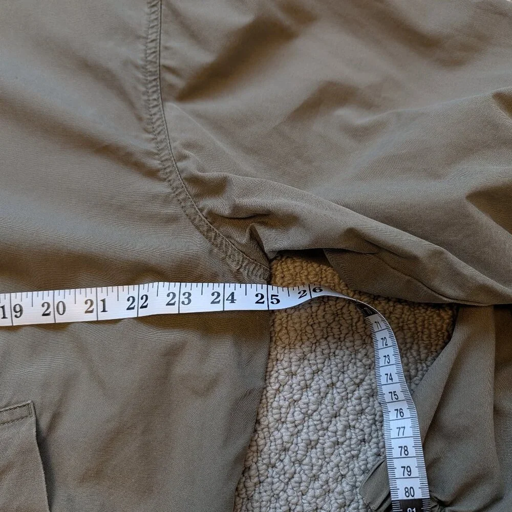 Tommy Hilfiger Harrington Jacket Cotton Medium Olive Grey - Picture 10 of 11